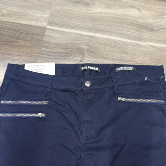 Joe fresh Navy Blue Casual Pants NWT size 32 - Picture 4 of 7